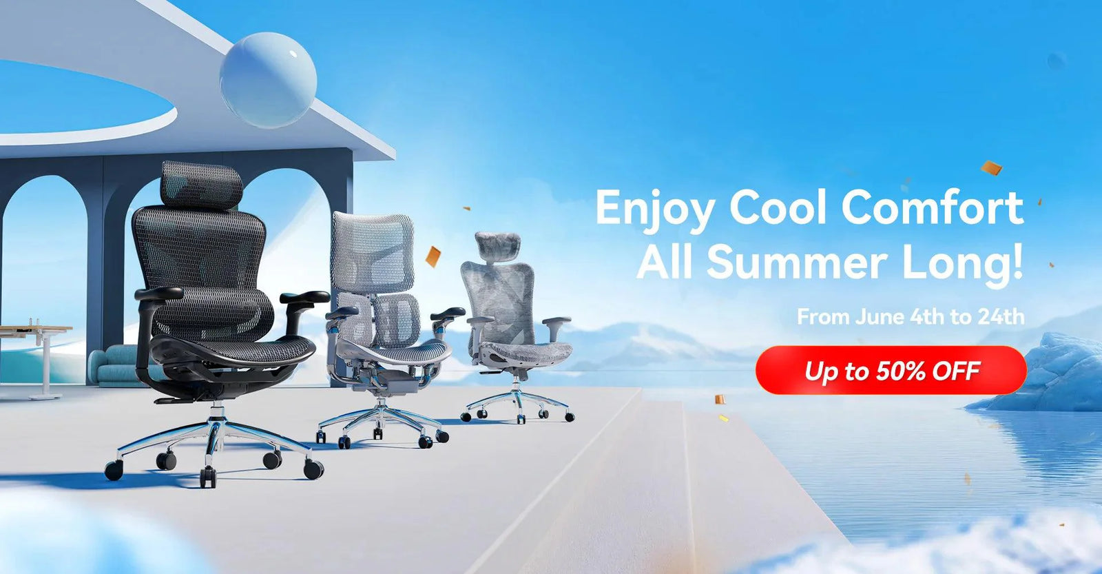 Our Summer Sale Starts! Enjoy up to 50% OFF!
