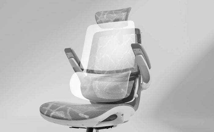 Desk chair with seat height adjustment for short stature