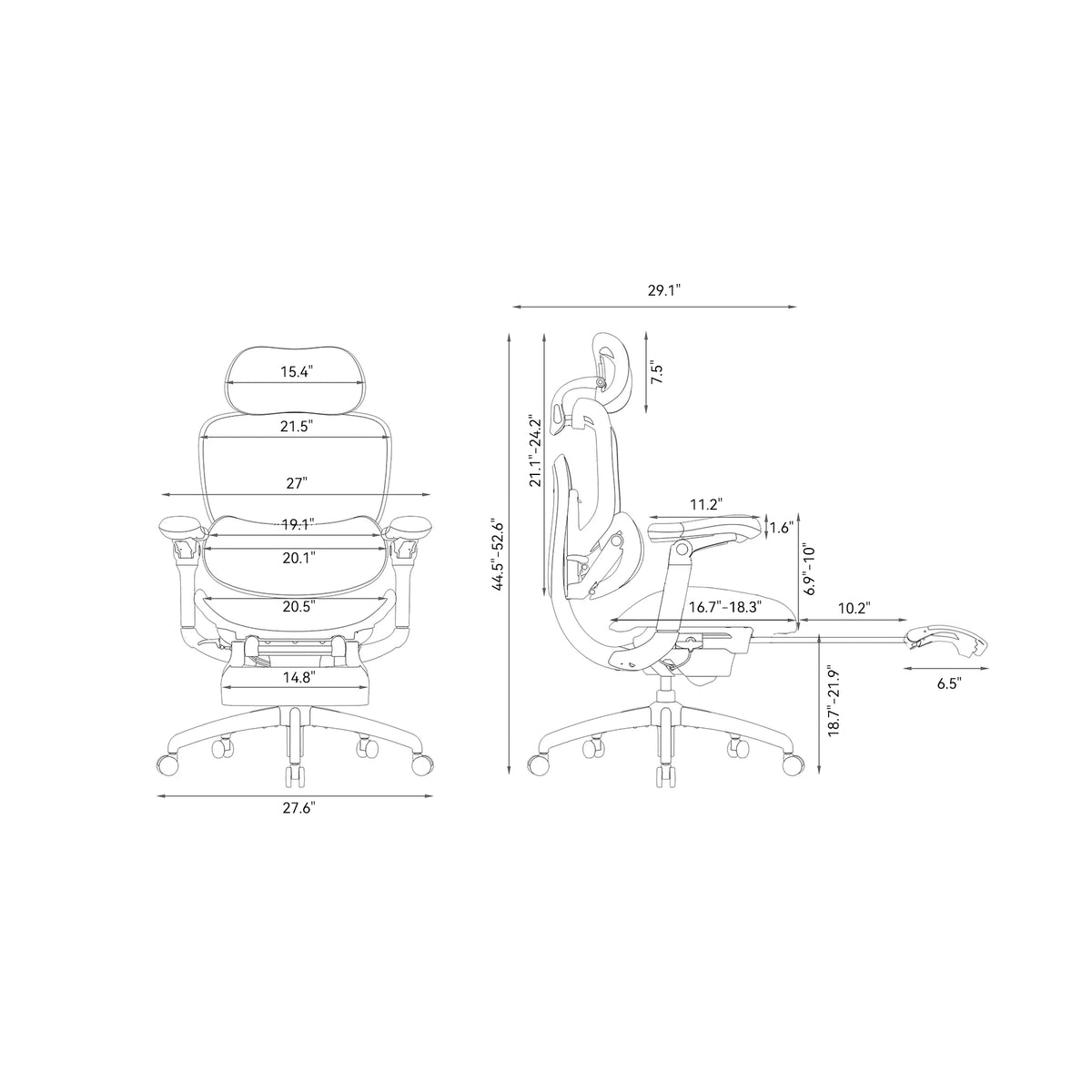 Zoomed product specification