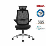 Sihoo M59AS Space-Saving Ergonomic Office Chair with Flip-Up Arms