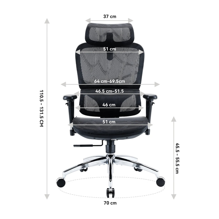 sihoo m56b office chair Specifications