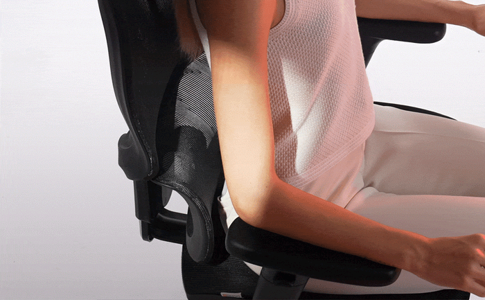 sihoo m56b Wide-Range Lumbar Comfort