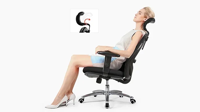 Height and Angle Adjustable Headrest