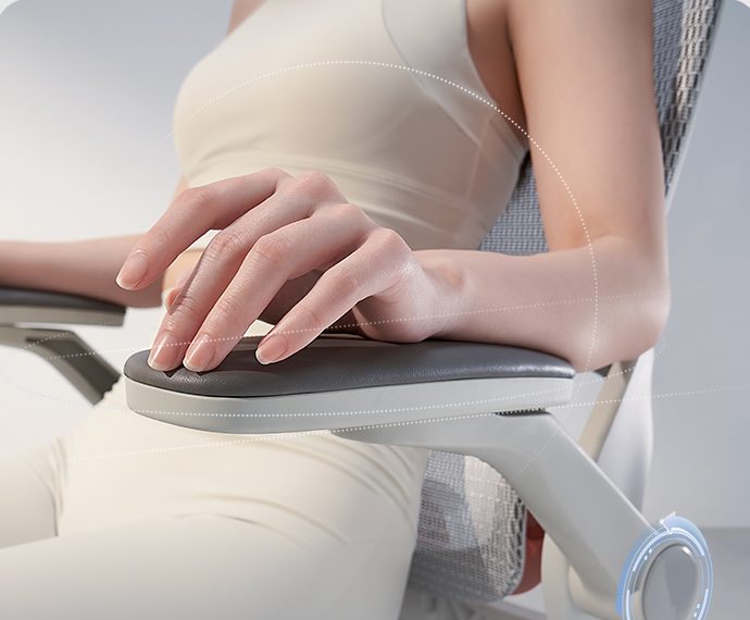 Skin-Friendly Design Eco-friendly leather armrest surfaces feel incredibly comfortable to the touch