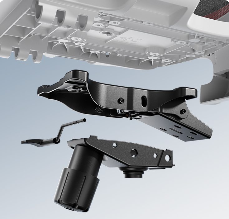 hooke's classic mechanical structure, achieving durability, stability, and comfort.