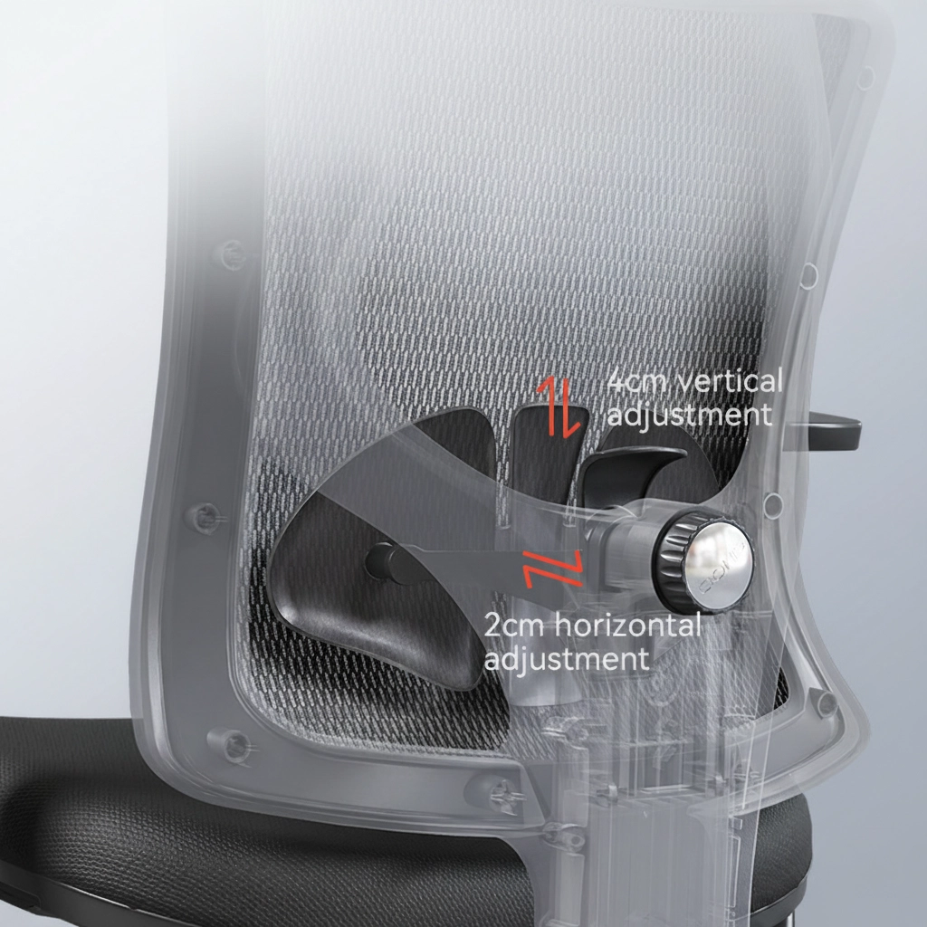 Four-way adjustable An ergonomic practical patent that has been imitated for 8 years