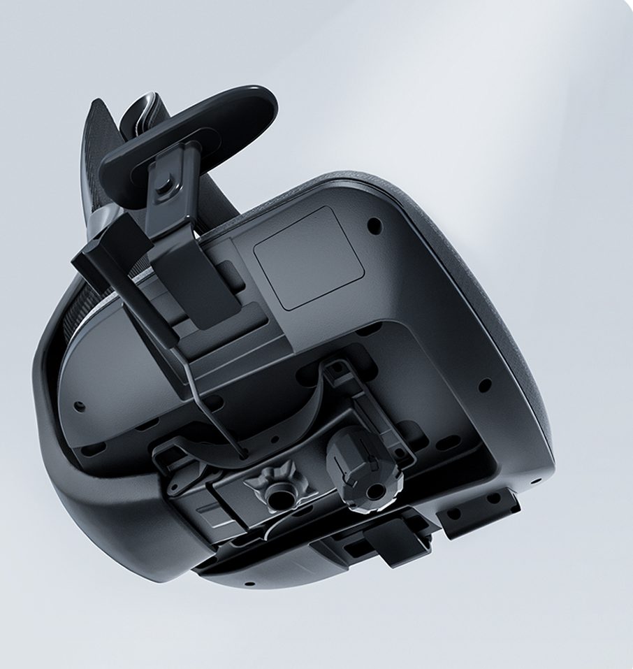 Heavier, more stable and more durable than conventional chairs, the whole chair weighs 20.25kg.